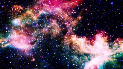 Wall Mural - space universe motion animation abstract background
