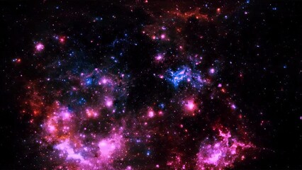 Wall Mural - space universe motion animation abstract background