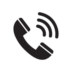 Wall Mural - 
Phone call icon. Telephone icon symbol. vector illustration