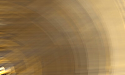 Poster - Background with blur brown parallel half-circles 