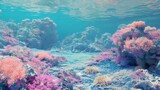 Fototapeta Do akwarium - Coral Reef Restoration: Reef Structures and conceptual metaphors of Reef Structures