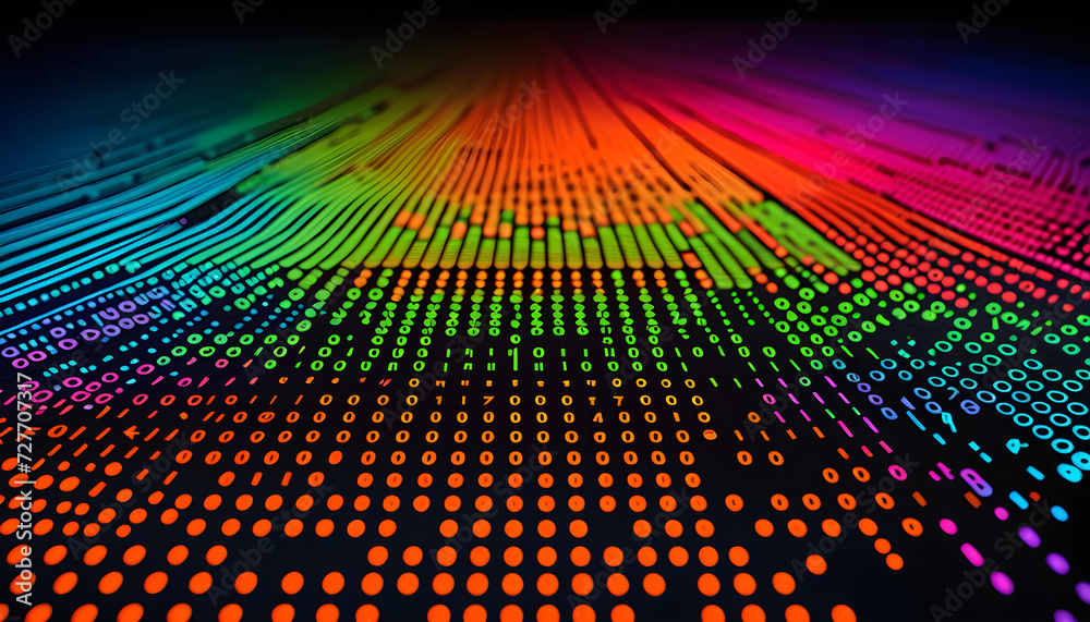 Binary Code. Programming. Digital. Technology. Data. Computing. Coding. Information. Computer Science. Cybersecurity. Matrix. Tech Background. Binary Digits. Software. AI Generated.