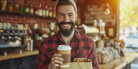 Canvas Print - bartender pouring tea