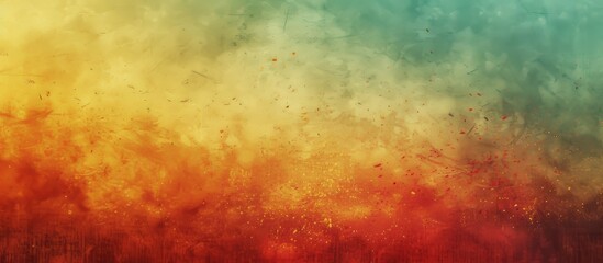 Poster - Abstract Nature: A Vintage Color Explosion on Background - Abstract, Nature, Vintage, Color, Background