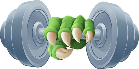 Claw Dumb Bell Gym Weight Dumbbell Monster Hand