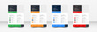 © SABBIRAHMED - Corporate Business Flyer Template Design Set with Blue, Yellow, Pink, and Green Colors, Digital Marketing Agency Flyer, Business Marketing Flyer Set.New Flyer for digital marketing