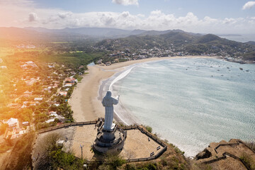 Canvas Print - Viewpoint in San Juan Del Sur