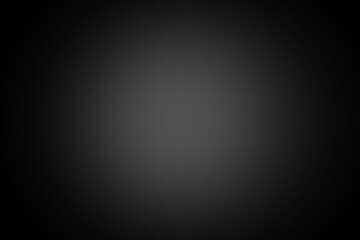 Poster - Abstract black gray gradient wall blur background empty room with bright white light blank studio for modern template banner graphic creative art design, black and white backdrop texture wallpaper