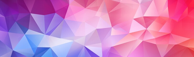 Colorful polygonal multicolor backdrop. Generate AI image