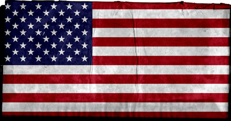 Wall Mural - united states flag, national usa flagship, waving flags, stars and stripes