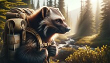 Wolverine's Wilderness Quest: Backpacking Adventure To Seek Untouched Habitats Amidst Fragmented Landscapes