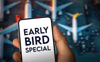 Early Bird Special - business concept