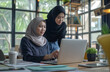 © studiogo - A beautiful muslim young woman,live streaming