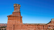 Lighthouse in Texas Palo Duro Canyon with blue sky