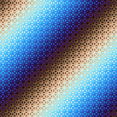 Poster - Geometric abstract pattern in low poly style. Seamless image