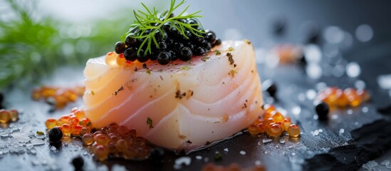 Wall Mural - Explore the Alaskan Adventure: Pollock, Caviar, and More - An Exciting Journey with Alask, Pollock, Caviar in Rich & Flavorful Alask Pollock Recipes