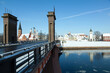 The Bridge To Kaunas Old Town Over Neman River