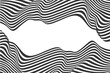 © CzakaU - Black abstract dynamic line art wavy flowing vector. Isolated on transparent background. Wave, wind and ocean.