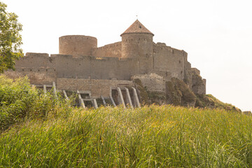 Wall Mural - A view of Bilhorod-Dnistrovskyi fortress or Akkerman fortress (also known as Kokot) is a historical and architectural monument of the 13th-14th centuries. Bilhorod-Dnistrovskyi. Ukraine