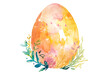 Ostern in Aquarell: Lebendige Eleganz der handgemalten Eier