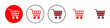 © OLIVEIA - Shopping icon set illustration. Shopping cart sign and symbol. Trolley icon