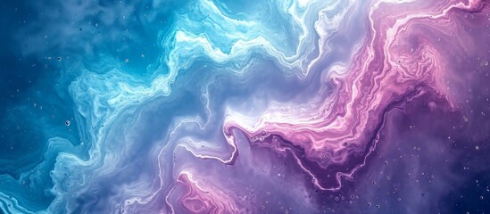 Aufkleber - Mesmerizing Water Paint Textures in Stunning Top View Background