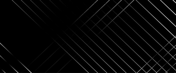 Wall Mural - vector black abstract background lines tech geometric modern dynamic shape, futuristic light gray li