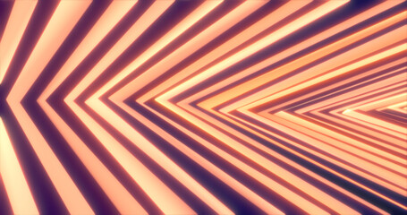 Poster - Abstract energy glowing yellow lines triangles background