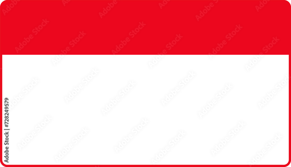 Warning sign danger with blank space vector. Attention banner or ...