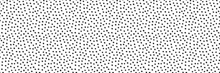 seamless vector hand drawn irregular tiny polka dot pattern. small size randomly scattered dots text