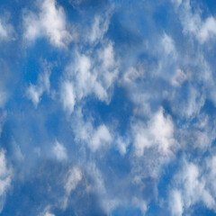 Sticker - sky, texture, seamless background, pattern, clouds, beautiful background, seamless