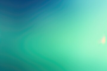 Wall Mural - serene green and blue blurred gradient - abstract elegance generative ai