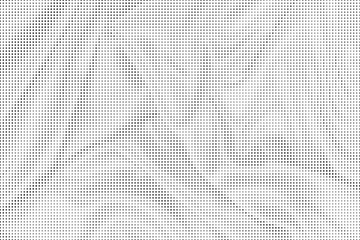 Poster - Abstract black and white silk effect seamless wavy pattern. Vector liquid monochrome acrylic texture. Flow art. Tie dye simple artistic effect.	
