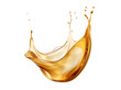 © Екатерина Клищевник - beautiful golden texture oil splash on transparent background