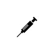 © Jovana - Syringe, injection icon. Medical syringe icon  isolated on white background