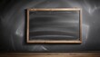 blackboard or chalkboard