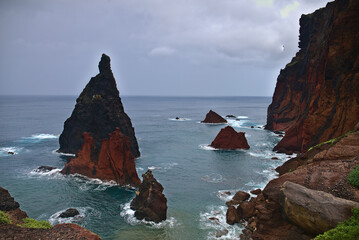 Madeira, Portugal - January 2024: Ponta de São Lourenço