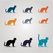 Cats Icons illustration
