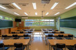 © chali - empty classroom front view