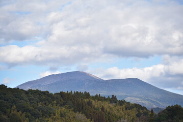 mountain in Kirishima japan