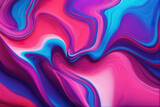 Fototapeta Panele - Warm colorful twisted wavy lines background
