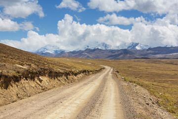 Canvas Print - Road in Peru