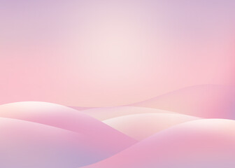 Poster - Soft light pastel color background with curve wave pattern graphics illustration for Abstract Modern Presentation illustration web template backgroung backdrop desktop