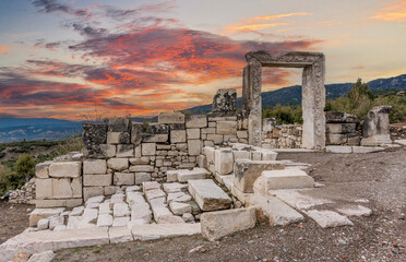 Wall Mural - Kibyra Ancient city in Turkey