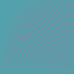 Aufkleber - Abstract 3d rendering digital illustration with a blue background and a pattern of pink stripes