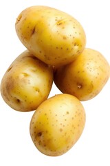 Aufkleber - A pile of potatoes stacked on top of each other. Versatile image suitable for various food-related projects