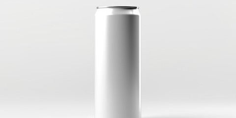 Aufkleber - A can of soda on a plain white background. Perfect for beverage advertisements and product presentations