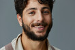 © SHOTPRIME STUDIO - Confident portrait young face guy men white happy person isolated background adult