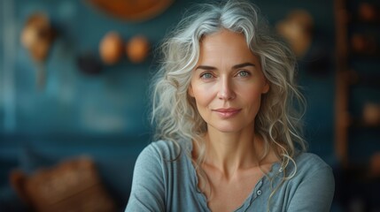 Poster - Femme souriante