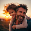 © BiljanaMoe - Father-Daughter Joy: Heartwarming Moments and Radiant Smiles